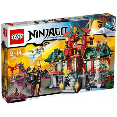 battle for ninjago city