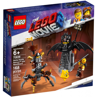 battle-ready batman and metalbeard