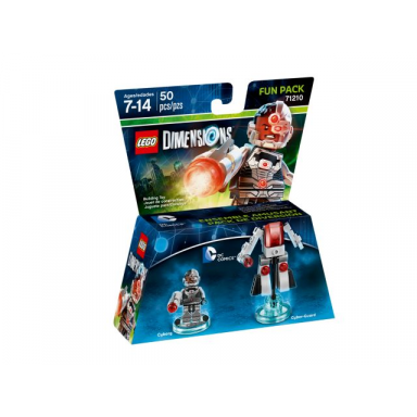 fun pack - dc comics cyborg and cyber-guard