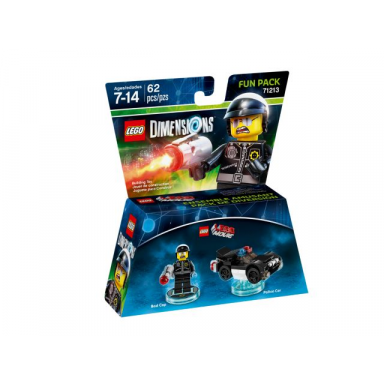 fun pack - the lego movie bad cop and police car