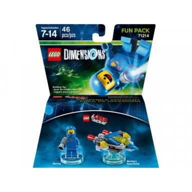 fun pack - the lego movie benny and bennys spaceship