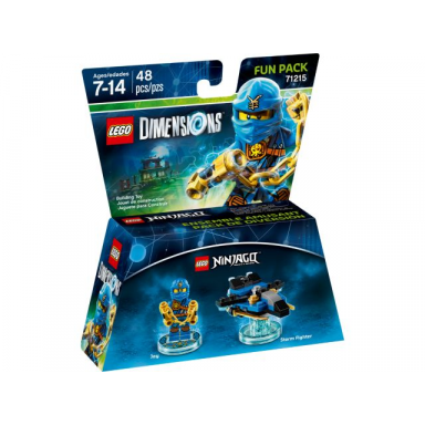 fun pack - ninjago jay and storm fighter