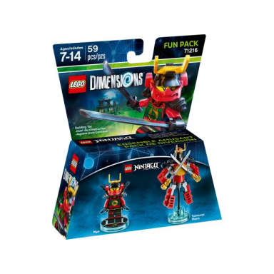 fun pack - ninjago nya and samurai mech