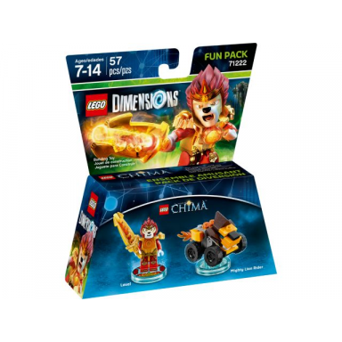 fun pack - legends of chima laval and mighty lion rider