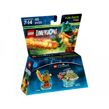 fun pack - legends of chima cragger and swamp skimmer