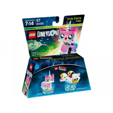 fun pack - the lego movie unikitty and cloud cuckoo car