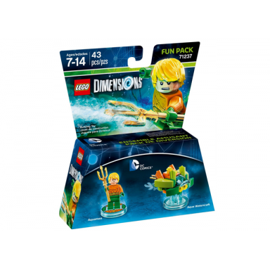 fun pack - dc comics aquaman and aqua watercraft