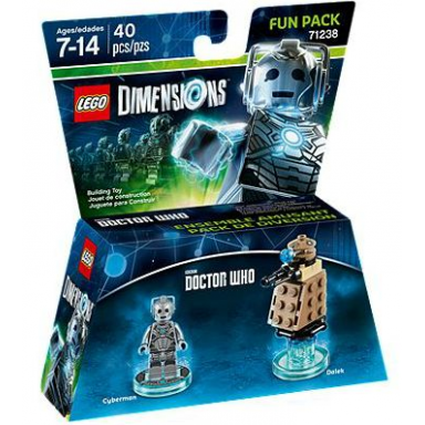 fun pack - doctor who cyberman and dalek