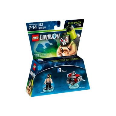 fun pack - dc comics bane and drill driver