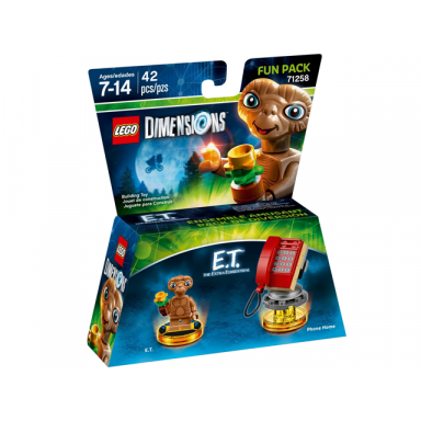 fun pack - e.t the extra-terrestrial e.t and phone home