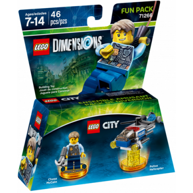fun pack - city chase mccain and police helicopter