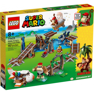 diddy kongs mine cart ride - expansion set