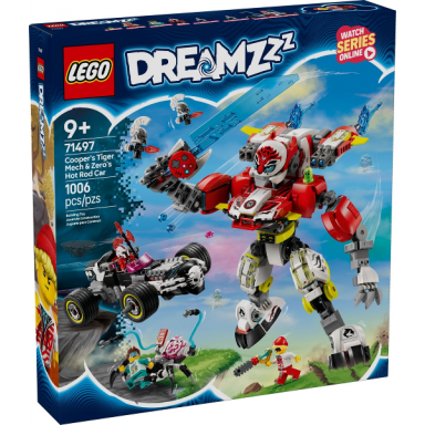 coopers tiger mech zeros hot rod car