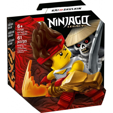 epic battle set - kai vs skulkin