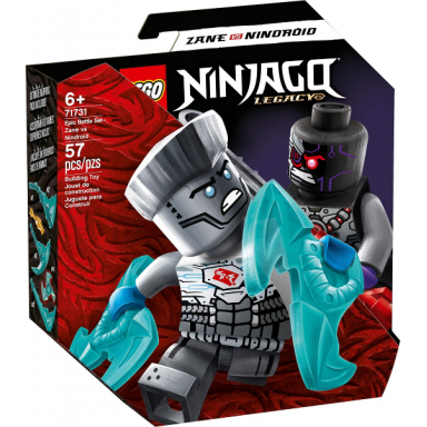 epic battle set - zane vs nindroid