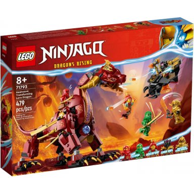 heatwave transforming lava dragon