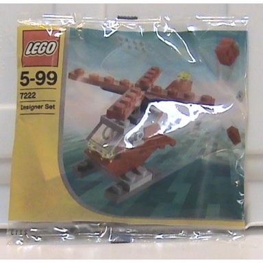 small red helicopter polybag