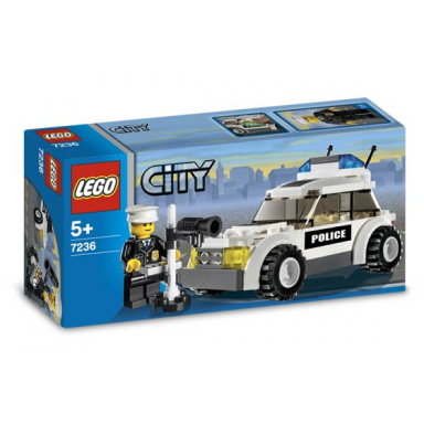 police car - black green sticker version