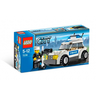 police car - blue sticker version