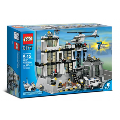 police station - without light-up minifigure