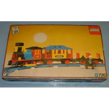 12v western train with 2 wagons and cowboys