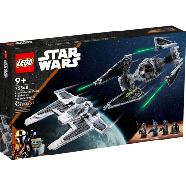 mandalorian fang fighter vs tie interceptor