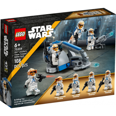332nd ahsokas clone trooper battle pack