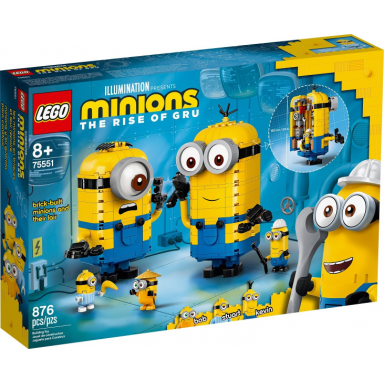 brick-built minions and their lair