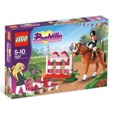 horse jumping