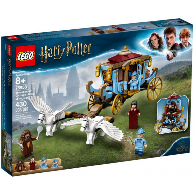 beauxbatons carriage: arrival at hogwarts