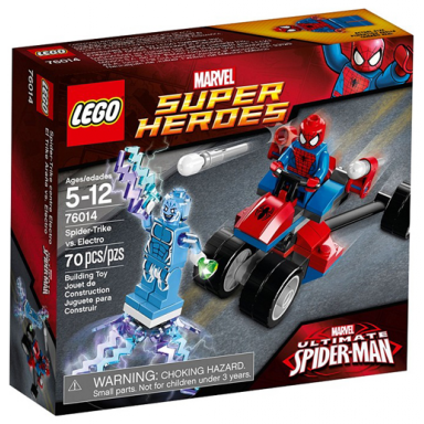 spider-trike vs electro