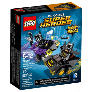 mighty micros: batman vs catwoman
