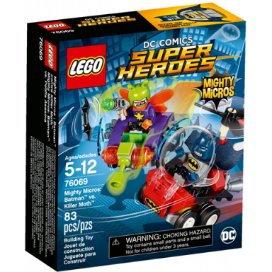 mighty micros: batman vs killer moth