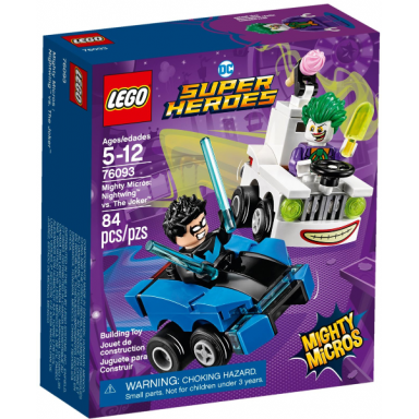 mighty micros: nightwing vs the joker