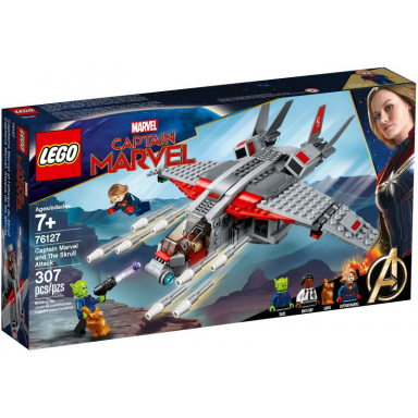 captain marvel and the skrull attack