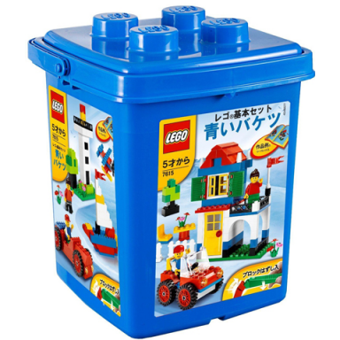 basic blue bucket