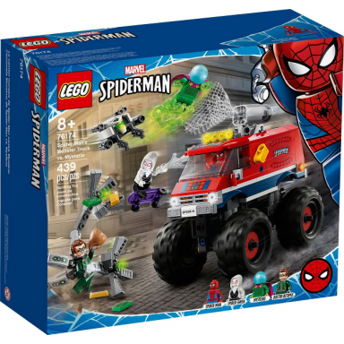 spider-mans monster truck vs mysterio