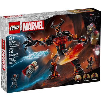 thor vs surtur construction figure