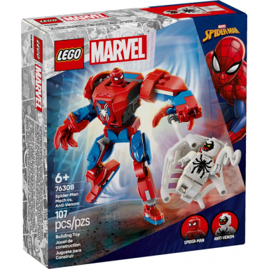 spider-man mech vs anti-venom