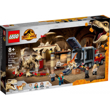t rex atrociraptor dinosaur breakout