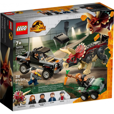 triceratops pick-up truck ambush