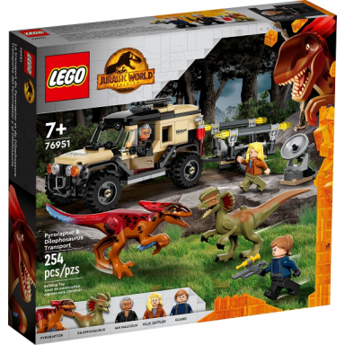 pyroraptor dilophosaurus transport