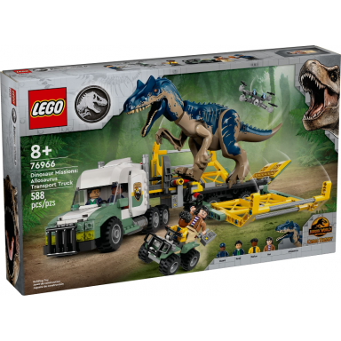 dinosaur missions: allosaurus transport truck