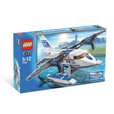 police pontoon plane