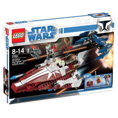 ahsokas starfighter and vulture droid