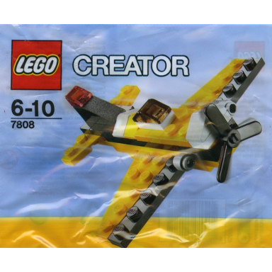 yellow airplane polybag