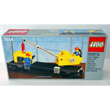 crane wagon with small container
