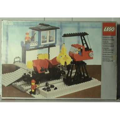 freight loading depot with wagon