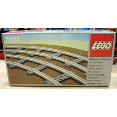 8 curved rails gray 4.5v