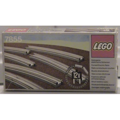 8 curved electric rails gray 12v